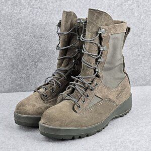 Belleville Boots Mens 9 R Goretex Vibram Combat Military Lace Suede Leather